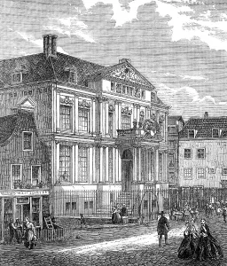 Burned Prints: The Rotterdam Museum, lately destroyed by fire, 1864. Creator: Unknown