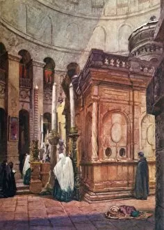 Adam And Charles Collection: The Rotunda and Chapel of the Holy Sepulchre, 1902. Creator: John Fulleylove