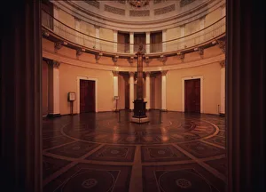 The Rotunda of the Winter Palace, 1830s. Artist: Montferrand, Auguste, de (1786-1858) The Rotunda of the Winter Palace, 1830s. Artist: Montferrand, Auguste, de (1786-1858)