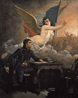 Lisle Prints: Rouget de Lisle composing the Marseillaise
