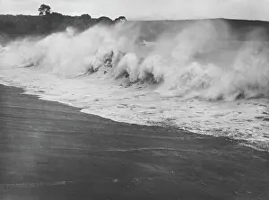 Rough Seas Prints: Rough seas at Balmoral Beach, 1960s. Creator: Unknown