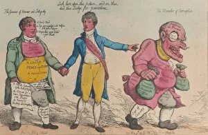 John Bull Collection: A Rough Sketch of the Times as Deleniated by Sir Francis Burdett