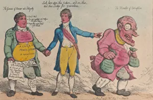Sir Francis Gallery: A Rough Sketch of the Times as Deleniated by Sir Francis Burdett