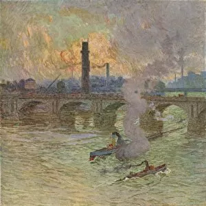 Waterloo Bridge Gallery: Rough Weather, c1917. Artist: Emile Claus