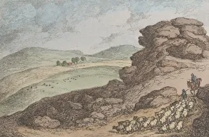 Rouler Moor, Cornwall, from Sketches from Nature, 1822. 1822