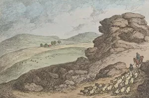 Moorland Collection: Rouler Moor, Cornwall, from Sketches from Nature, 1822. 1822