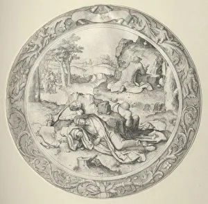 Lucas Van Leyden Dutch Prints: The Round Passion, 1509. Creator: Lucas van Leyden (Dutch, 1494-1533)