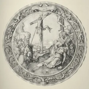 Lucas Van Leyden Dutch Prints: The Round Passion: The Crucifixion, 1509. Creator: Lucas van Leyden (Dutch, 1494-1533)