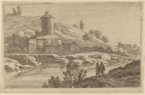 Round Tower near the Tiber. Creator: Herman van Swanevelt