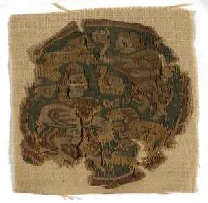 Roundel, Egypt, Roman period (30 B. C. - 641 A. D. ) / Arab period (641-969), 5th / 8th century