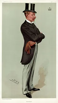 Leslie Ward Prints: Rousseau, the Duke of Bedford, 1896. Artist: Spy
