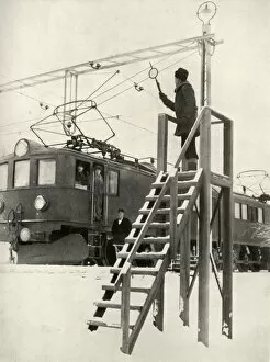 On the Route of the Lapland Express, 1935-36. Creator: Unknown