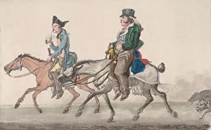 Route de Poissy, 1816. Creator: Philibert Louis Debucourt