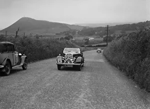Rover 12 / 4 of WP Maidens competing in the South Wales Auto Club Welsh Rally, 1937 Artist