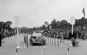 Rover 12 / 4 of WP Maidens competing in the South Wales Auto Club Welsh Rally, 1937 Artist