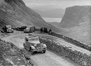 Hairpin Bend Prints: Rover 4-door saloon of IH Mackay competing in the RSAC Scottish Rally