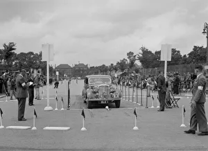 Swac Prints: Rover saloon of CH Cooper competing in the South Wales Auto Club Welsh Rally, 1937 Artist