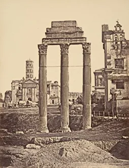 Rovine del Foro, 1848-52. Creator: Eugene Constant