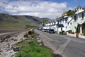 Row of cottages, Applecross Peninsula, Highland, Scotland
