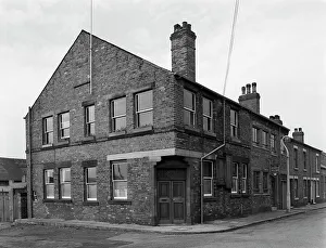 Mexborough Prints: Row of offices, Mexborough, South Yorkshire, 1963. Artist: Michael Walters