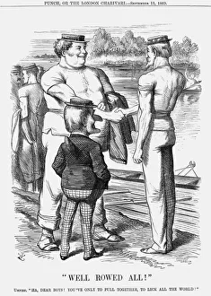 Well Rowed All!, 1869. Artist: Joseph Swain