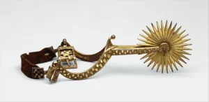 Rowel Spur, French or Spanish, Catalonia, ca. 1400. Creator: Unknown