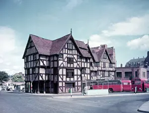 Shropshire Prints: Rowley's Mansion, Shrewsbury
