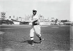 Fielder Prints: Roy Hartzell, New York, AL (baseball), 1911. Creator: Bain News Service