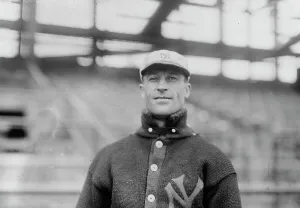 Baseball Cap Prints: Roy Hartzell, New York AL (baseball), 1912. Creator: Bain News Service