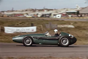 Noord Holland Prints: Roy Salvadori driving an Aston Martin DBR4, Dutch Grand Prix, Zandvoort, Holland, 1959