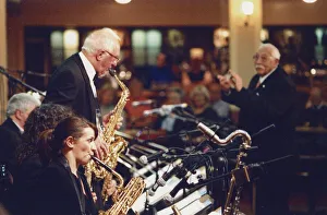 Directing Prints: Roy Wiillox, Stan Reynolds Big Band, New Milton, 2008. Creator: Brian Foskett