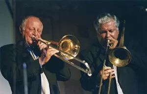 Foskett Brian Gallery: Roy Williams and Dan Barrett, Swinging Jazz Party, Blackpool, 2005