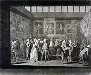 Pall Mall Gallery: Royal Academy of Arts exhibition in a house on Pall Mall, Westminster, London, 1771 (1772)