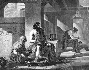 William Hollidge Prints: The Royal Academy Gold Medal Picture: Ulysses and the Nurse