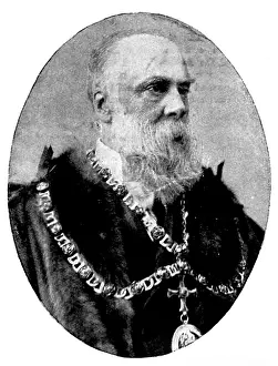 The Royal Agricultural Society at Darlington: Mr. Henry Fell Pease, M.P. Mayor of Darlington, 1895. Creator: W. M. Leish