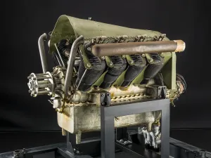 Propulsion Prints: Royal Aircraft Factory RAF-1a, V-8 Engine, ca. 1914. Creator: Royal Aircraft Factory