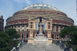 Royal Albert Hall, Kensington, London, 2 / 9 / 10. Creator: Ethel Davies; Davies, Ethel