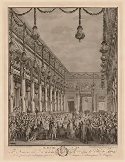 The Royal Banquet, 1782. Creator: Jean-Michel the Younger Moreau (French, 1741-1814)