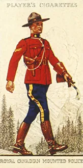 Canada Prints: Royal Canadian Mounted Police, 1936. Creator: Unknown