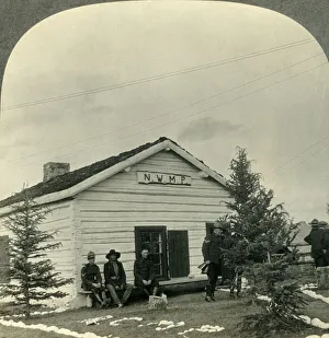 Policeman Gallery: Royal Canadian Mounted Police Headquarters, Calgary, Alberta, Canada, c1930s. Creator: Unknown