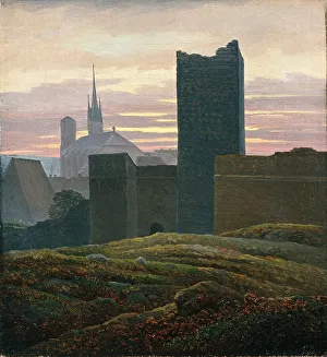 Carl Gustav 1789 1869 Gallery: The royal castle of Cheb. Artist: Carus, Carl Gustav (1789-1869)