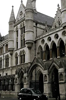 The Royal Courts of Justice (Law Courts), London, England, 2008. Creator: LTL