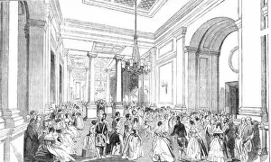 Guests Gallery: The Royal Exchange Ball at the Mansion House, 1844. Creator: Unknown