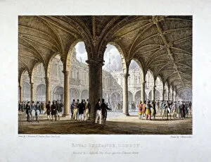 Commerce Gallery: Royal Exchange, City of London, 1788