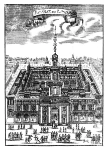 The Royal Exchange, London, 1686