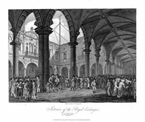 Royal Exchange, London, late 18th century