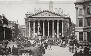 Cornhill Prints: The Royal Exchange, London, late 19th or early 20th century