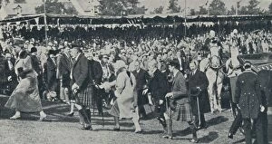 Prince Albert Frederick Of Wales Gallery: The Royal Family in Scotland, c1930, (1937). Creator: Unknown