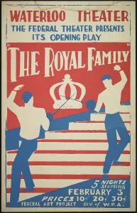 Fencing Prints: The Royal Family, Waterloo, IA, 1935. Creator: Unknown