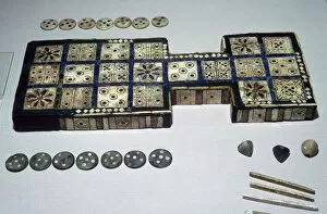 The Royal Game of Ur, from Ur, southern Iraq, c2600-c2400 BC